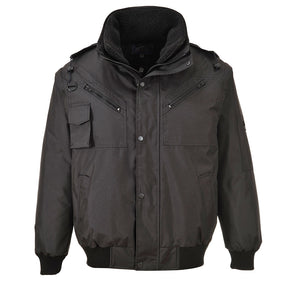 Portwest F465 3-in-1 Bomber Jacket Black