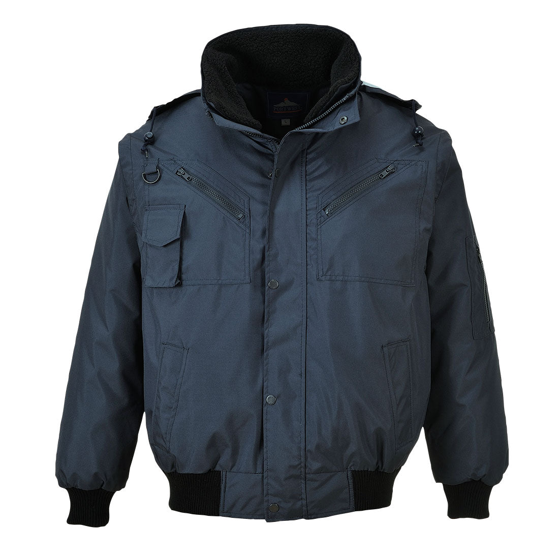 Portwest F465 3-in-1 Bomber Jacket Navy