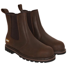 JCB Farley/db Brown Dealer Boot S3 Hro Src