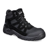 Portwest FC20 Composite Textile and Suede Ankle Boot S1PL SR FO Black