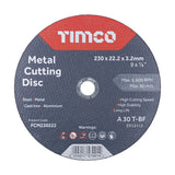 Timco Bonded Abrasive Disc - For Cutting
