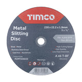 Timco Bonded Abrasive Disc - For Cutting