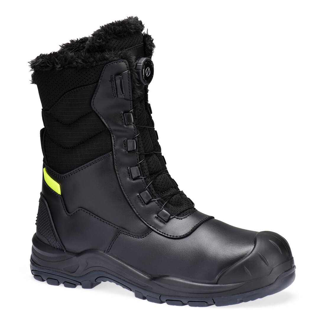 Portwest FD05 Steel Leather Winter High Boot S3L SC HRO CI SR Black