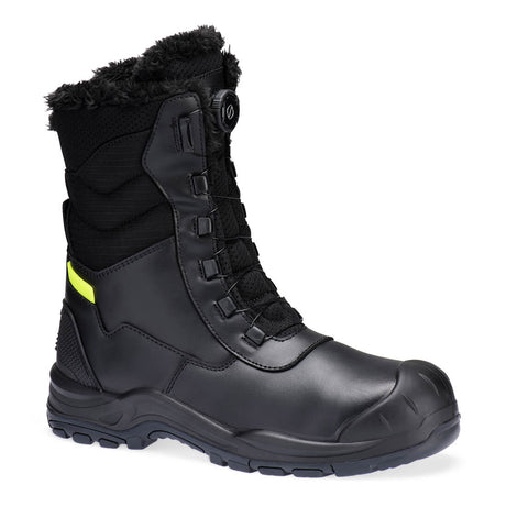 Portwest FD05 Steel Leather Winter High Boot S3L SC HRO CI SR Black