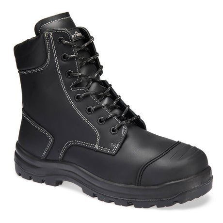 Portwest FD15 Steel Leather High Boot S3 HRO FO SC HI CI LG SR Black