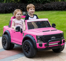 Ford Super Duty F450 24V Electric Ride On Truck Pink