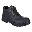 Portwest FW10 Steel Split Leather Mid Boot S1P SR Black