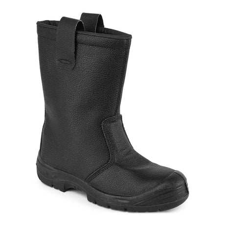 Portwest FW29 Steel Leather Rigger Boot S3 SR Black