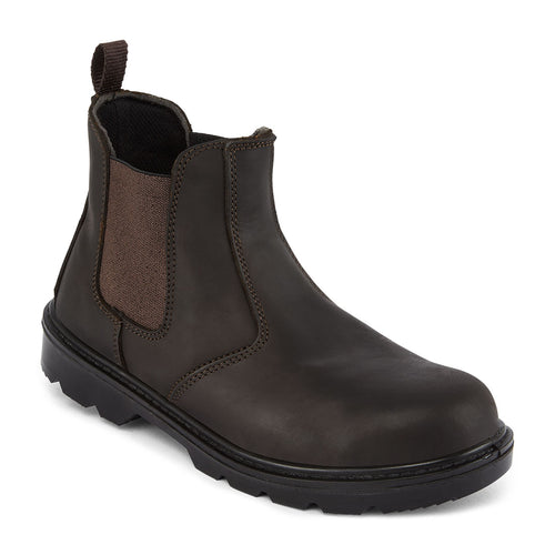 Portwest FW51 Steel Leather Dealer Boot S1P FO SR