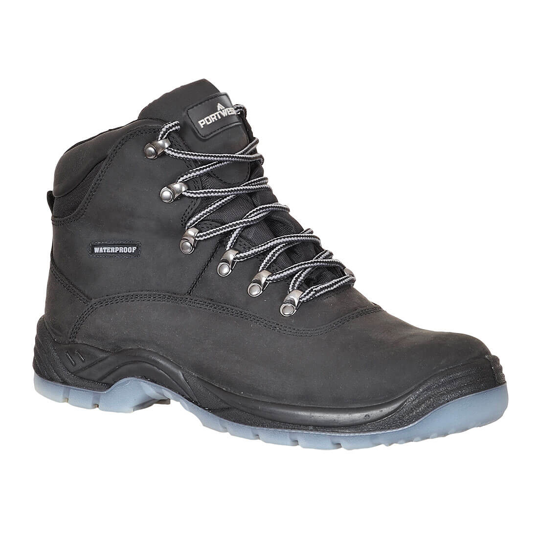 Portwest FW57 Steel Leather Ankle Boot S7 FO SR Black