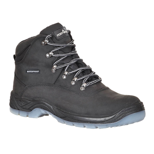 Portwest FW57 Steel Leather Ankle Boot S7 FO SR Black