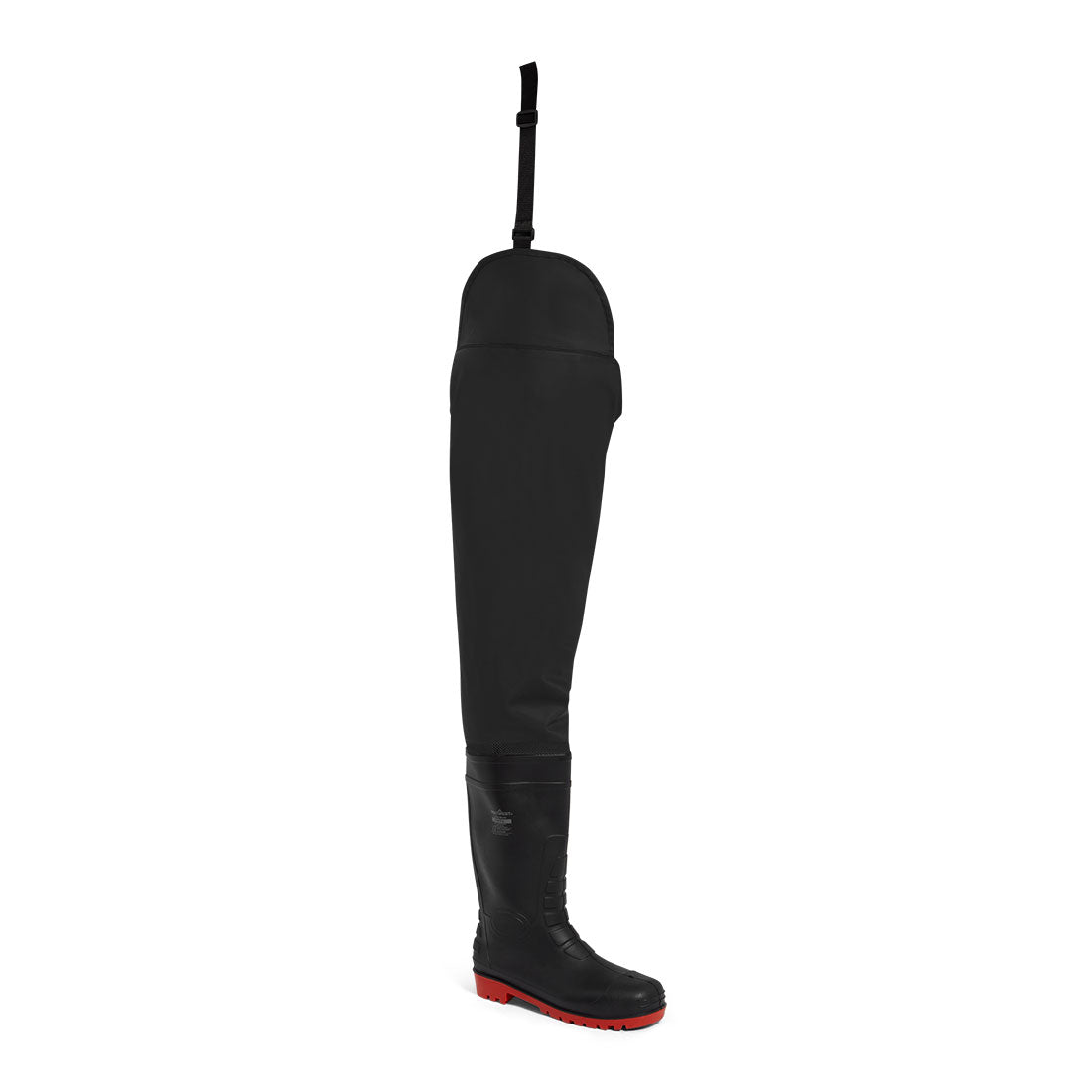 Portwest FW71 Steel PVC Waist Wader S5 FO Black