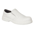 Portwest FW81 Steel Microfibre Slip on Shoe S2 FO SR White