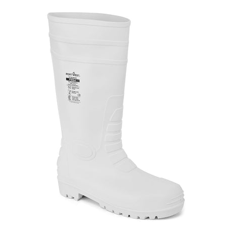 Portwest FW84 Steel PVC Food Wellington S4 FO White