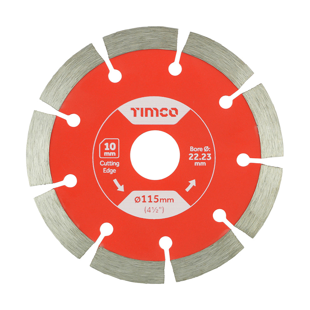 Timco Segmented Cutting Edge Diamond Blade