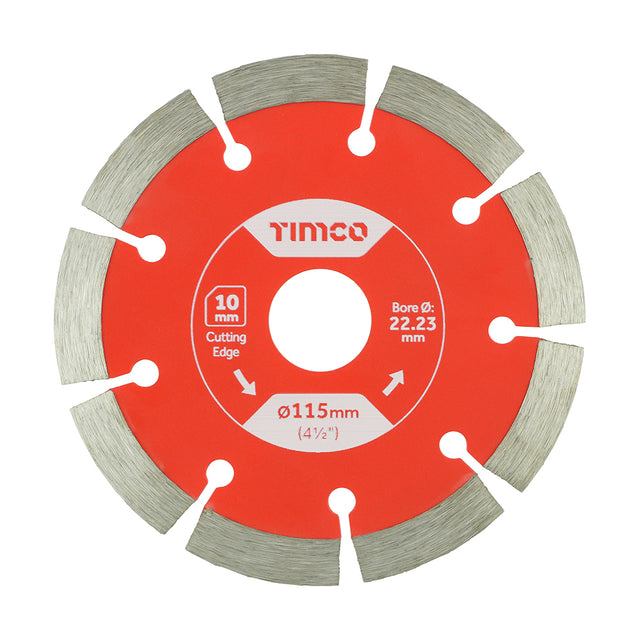 Timco Segmented Cutting Edge Diamond Blade
