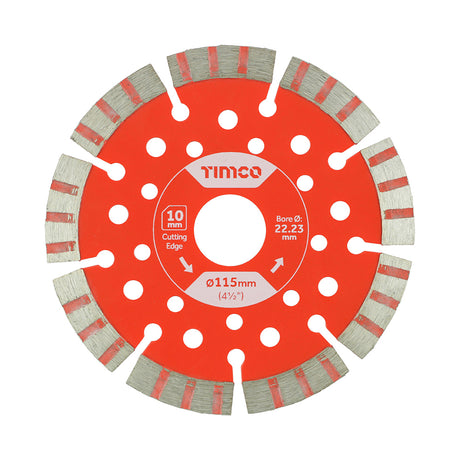 Timco Segmented Cutting Edge Diamond Blade