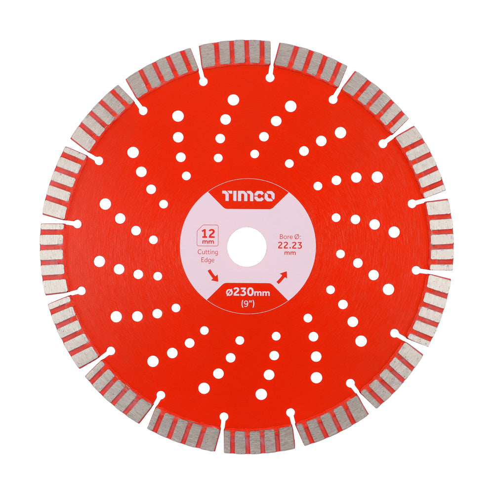 Timco Turbo Segmented Cutting Edge Diamond Blade