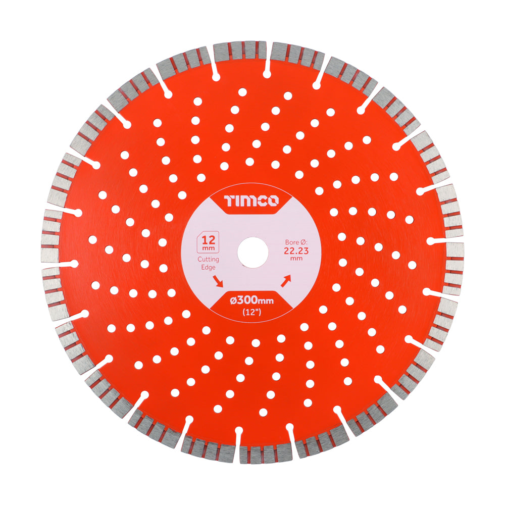 Timco Turbo Segmented Cutting Edge Diamond Blade