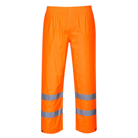 Portwest H441 Hi-Vis Rain Trousers Orange