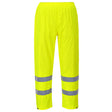 Portwest H441 Hi-Vis Rain Trousers Yellow