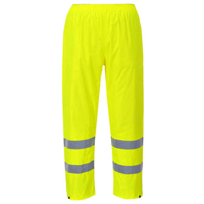 Portwest H441 Hi-Vis Rain Trousers Yellow