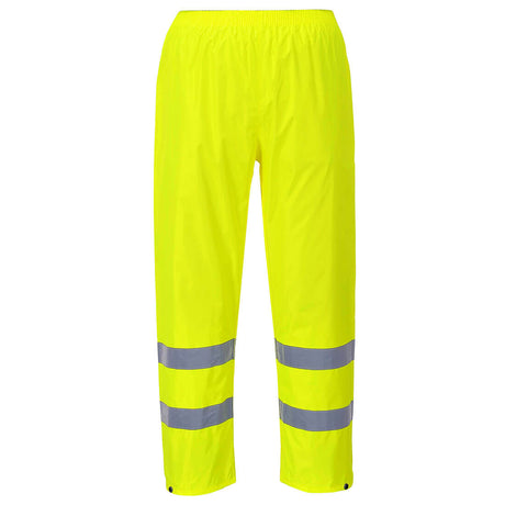 Portwest H441 Hi-Vis Rain Trousers Yellow