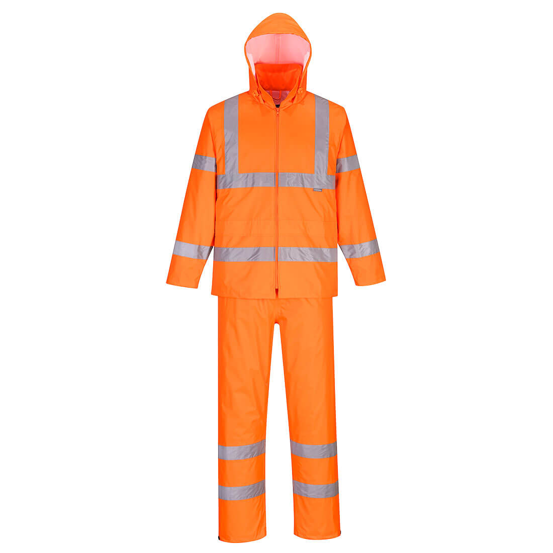 Portwest H448 Hi-Vis Rain Suit Orange
