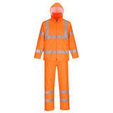 Portwest H448 Hi-Vis Rain Suit Orange