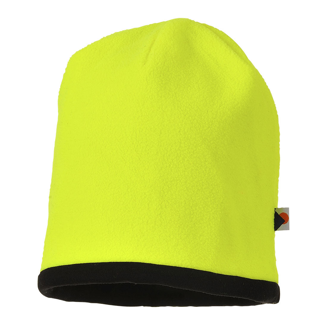 Portwest HA14 Reversible Hi-Vis Beanie Hat Yellow/Black