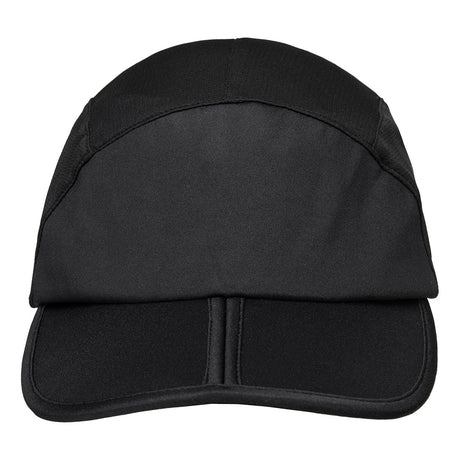 Portwest HA27 Fold-away Cap Black