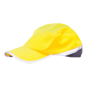 Portwest HB10 Hi-Vis Baseball Cap Yellow/Navy