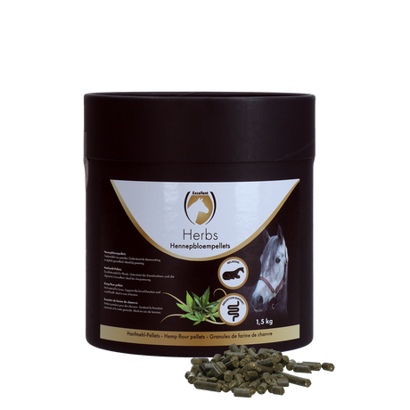 Excellent Horse Herbs Hemp Flour Pellets 1.5 kg
