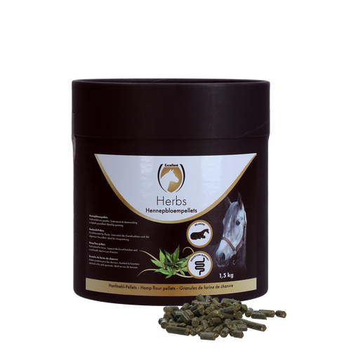 Excellent Horse Herbs Hemp Flour Pellets 1.5 kg