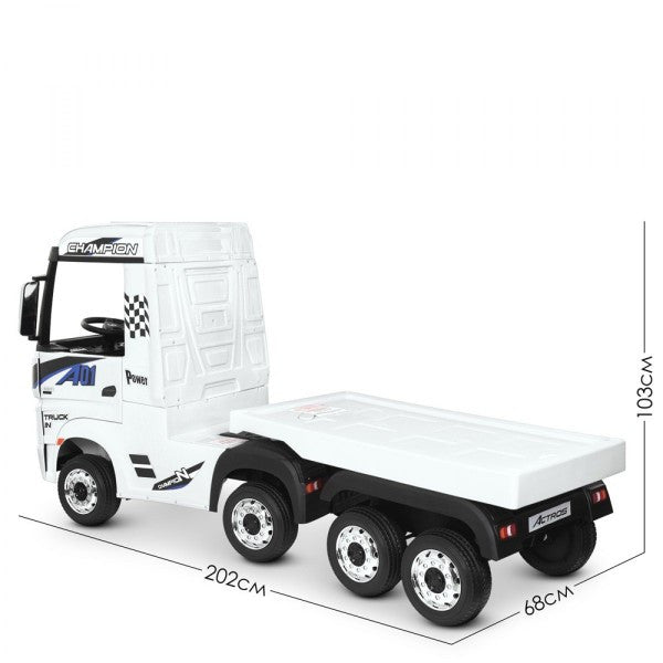 Mercedes Actros Trailer White