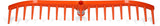 Hay and lawn rake 60cm, 19 teeth