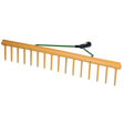 Hay rake with smoothing edge 64 cm, 16 teeth