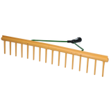 Hay rake with smoothing edge 64 cm, 16 teeth