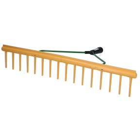 Hay rake with smoothing edge 64 cm, 16 teeth