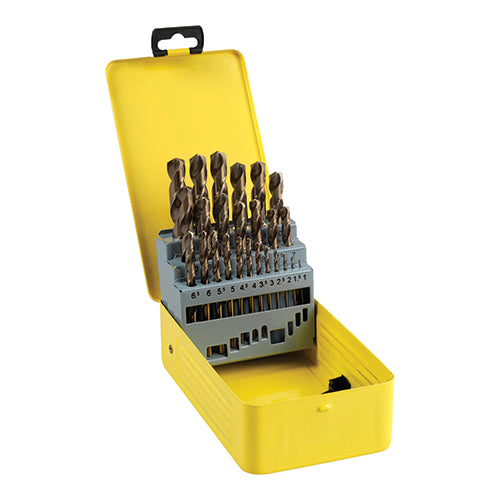 Timco Ground Jobber Drills Tins - Cobalt M35