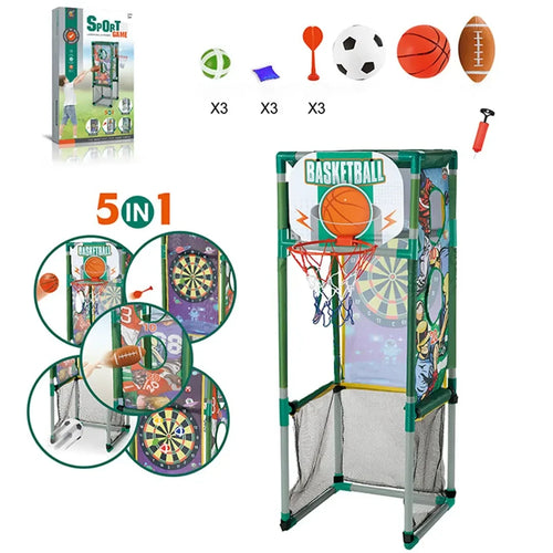 5-in-1 Shooting and Targeting Game for Kids (Age 3+)