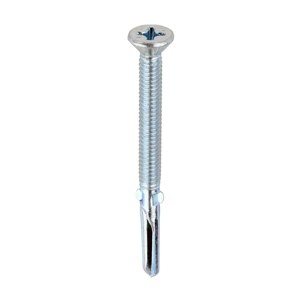 Timco Wing-Tip Self-Drilling Screws - Heavy Section (Zinc)