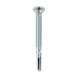 Timco Wing-Tip Self-Drilling Screws - Heavy Section (Zinc)