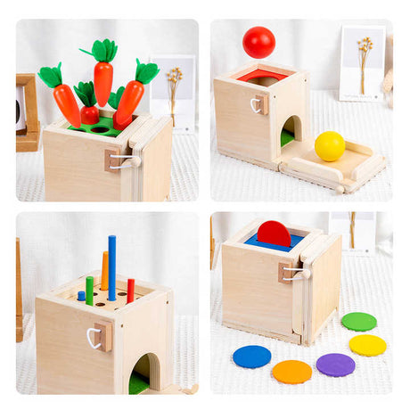 Early Learning Wooden 4-In-1 Play Kit
