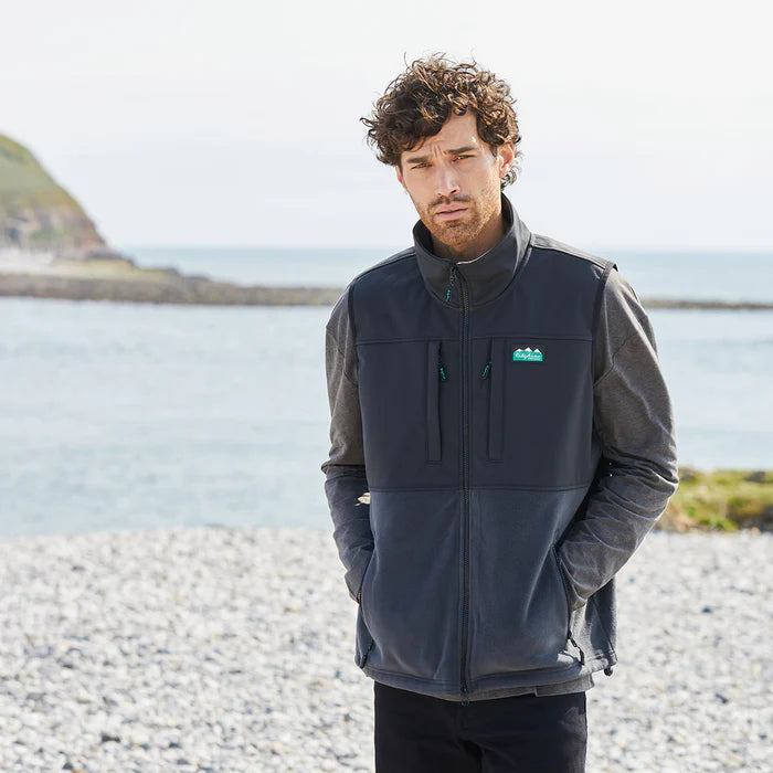 Men's Hybrid Vest Shale