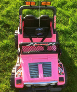 Drifter Raptor Powerful 12V Electric Ride on Jeep (Pink)