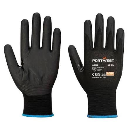Npr15 Nitrile Foam Touchscreen Glove (Pk12) - Black