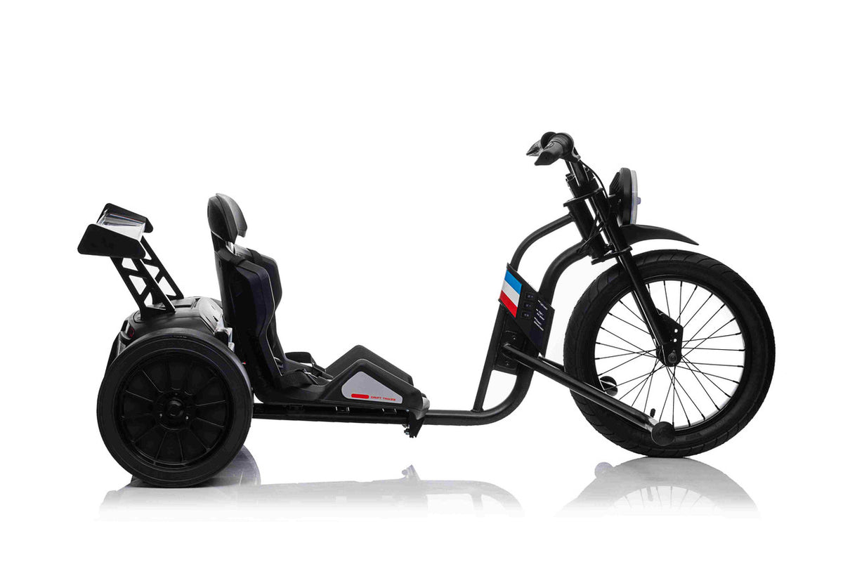 Drift 24V Electric Ride On Trike Black