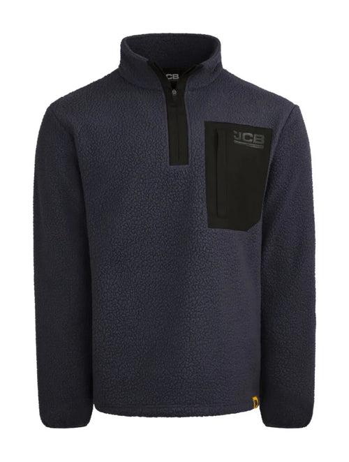 JCB Workwear Borg Fleece Navy