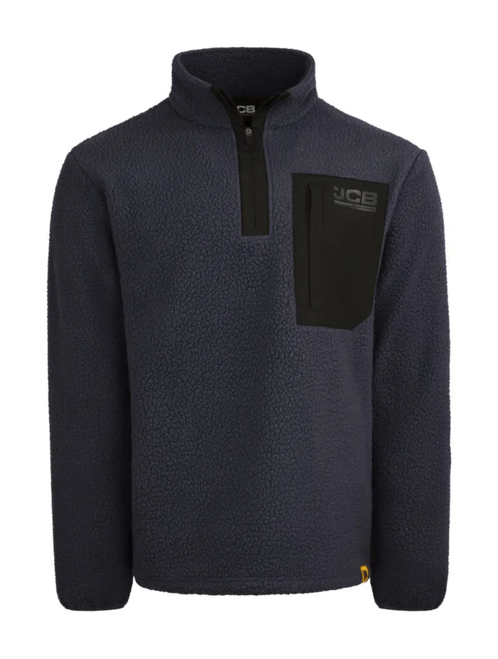 JCB Workwear Borg Fleece Navy